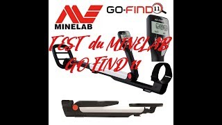 Test du MINELAB GO FIND 11 [upl. by Adnorehs13]