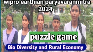 Biodiversity Puzzle Game for Wipro Earthian 2024 [upl. by Coffee]