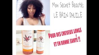 MON SECRET POUR DES CHEVEUX LONGS  DEMO BAIN DHUILE QUI BOOSTE LA POUSSE ❤︎ Misscomoriabeauty [upl. by Yliak]