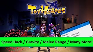 NEW TOY HEROES ONLINE  GRAVITY  SPEED HACK  RAPID FIRE  TRIGGER BOT  MELEE RANGE  WORKING [upl. by Marilyn411]