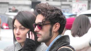 esclusiva MARCO MENGONI  Milano Fashion Week [upl. by Todhunter]