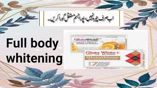 Gluta whitening tabletsFull body whitening tablets All skin problems treatment [upl. by Anirrehs]