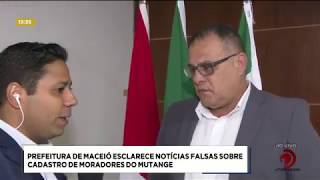 Prefeitura esclarece notícias falsas sobre cadastro de moradores do Mutange [upl. by Ylram417]