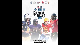 2024 AAA Senior Toronto Bowl Presented by the Toronto Argonauts  Northern vs Brebeuf [upl. by Zacharie]