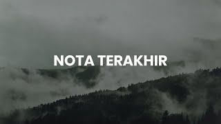 Eabidak amp QieyMe  Nota Terakhir [upl. by Ramhaj]