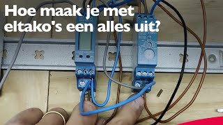 Hoe maak je met eltakos een allesuitknop [upl. by Akcimahs]