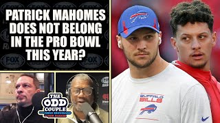 Rob Parker  Patrick Mahomes Doesnt Belong in the Pro Bowl Josh Allen Was Snubbed [upl. by Seadon]