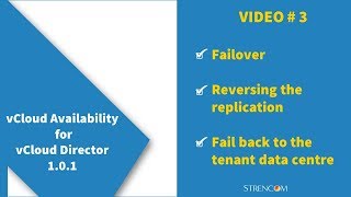 vCloud Availability 101  Failover replication Reverse and Failback [upl. by Aubigny]