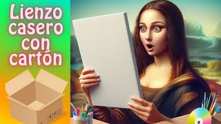 🔥 LIENZO CASERO con CARTÓN 📦 [upl. by Ssalguod135]