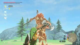 Zelda Breath Of The Wild Ploymus Mountain Lynel [upl. by Edmund]