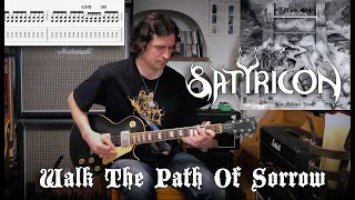 Walk The Path Of Sorrow  Satyricon Cover  Tutorial  TAB  Lesson [upl. by Aisa]