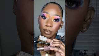 Glossy Brown Lip Combo 🤎 liptutorial lipcombo [upl. by Llenoj]