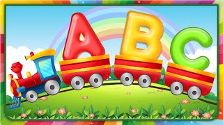 ABC Phonics Song  ABC Train Song  A for Apple  A to Z  ABC For Kids  abc song  kids song [upl. by Akitnahs]