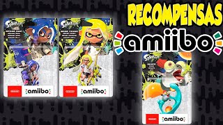 AMIIBOS SPLATOON 3 Y SUS RECOMPENSAS [upl. by Birgitta]