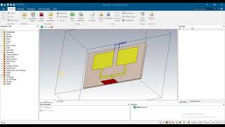 array antenna design simulated results optimization in cstarray of antenna cstantenna array in cst [upl. by Stefa]