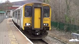 Cwmbach train station train going to Aberdare [upl. by Alathia]