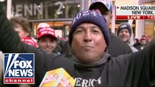 Trump takes the stage to 20000 roaring fans at Madison Square Garden for historic rally shorts [upl. by Odelle]