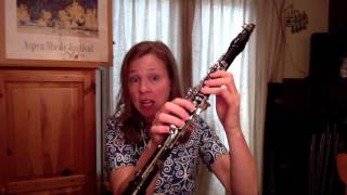 Clarinet Lesson How to improve your throat tone Bb and A [upl. by Sterling]