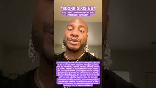 SCORPIO RISINGSTHE DEEPLY INVESTED INTELLIGENT INTELLECTscorpio rising career zodiac [upl. by Pallaton]