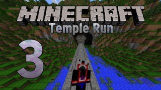 Minecraft Custom Map  Temple Run Ep3  Last Attempt Parkour Map [upl. by Hailed911]