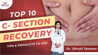 Care Tips After CSection  Post Delivery Body Changes  CSection Delivery Care  Mylo Family [upl. by Yelmene]