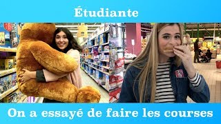 Etudiante  On a fait les courses [upl. by Eelac]