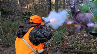 Deer Hunting the Early Pennsylvania Muzzleloader Season 2022 Hunting with a 270 YEAR OLD FLINTLOCK [upl. by Concoff767]