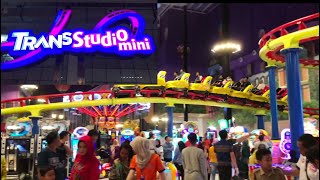 Trans Studio Banjarmasin Transmart Duta Mall Wahana Bermain Roller Coaster [upl. by Ttenna922]