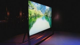 CES 2013 in 60 Seconds Sneak Peak at Samsungs New S9 UHD TV [upl. by Annetta]