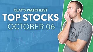 Top 10 Stocks For October 06 2023  RIVN WNW AMD GROM AMC and more [upl. by Brott]