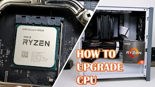 How To Upgrade Your CPU Step By Step  AMD Ryzen CPU Installation 2022 [upl. by Akimed]