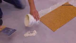 How to install Wicanders glue down cork flooring [upl. by Stelle611]