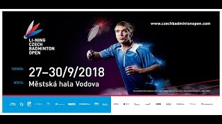 Toma Junior Popov vs Kalle Koljonen MS R16  LINING Czech Open 2018 [upl. by Yoshio]