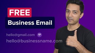 How To Create A Free Business Email On Your Domain [upl. by Anim]