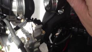 Gy6 carburetor 139qmb installation 50cc 495 cc Part 1 [upl. by Nirroc]