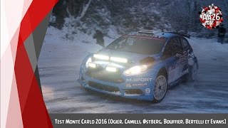 Best of Test Monte Carlo 2016 Ogier Camilli Østberg Bouffier Bertelli et Evans  Aa26 Racing [upl. by Bobina]