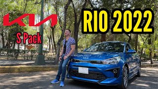 KIA RIO SPack 2022 Un hatchback que se antoja [upl. by Glori]