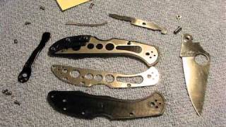 Spyderco Delica 4 DisassemblyReAssembly Warning Long and Boring [upl. by Neelhtac]