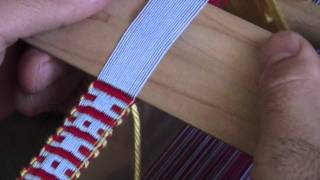 INKLE LOOM PICK UP WEAVING [upl. by Curtice]