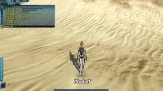 SWTOR all emotes from Opportunists Bounty Pack Funky PBJ Nodoff Toetouch [upl. by Nohsyt]