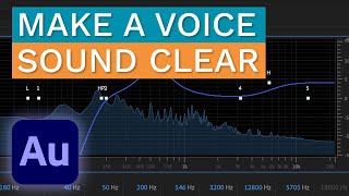 How to Make Your Voice Sound Clear by Removing Muffled Audio and Reverb  Adobe Audition Tutorial [upl. by Carnes380]