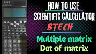 HOW TO USE SCIENTIFIC CALCULATORBTECH CALCULATOR scientificcalculator [upl. by Oeram126]