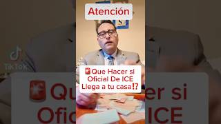 Sus derechos Si ICE agente llega a su casa 559fresno 209 immigrationattorney derechos [upl. by Pyszka472]