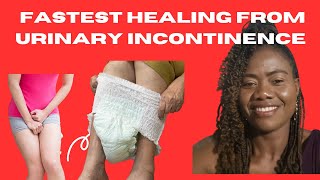 How I Got Healed From Urinary Incontinence Naturally [upl. by Siulegroj]