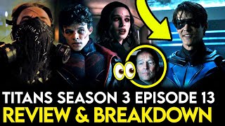 Titans Season 3 Episode 13 Breakdown  Ending Explained Things Missed amp Easter Eggs [upl. by Goulder]