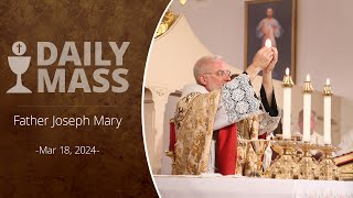 Catholic Daily Mass  Daily TV Mass  March 18 2024 [upl. by Aix]