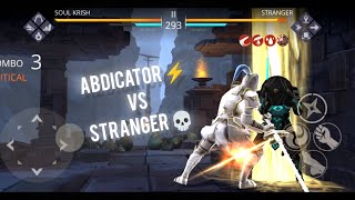 ABDICATOR ⚡ LVL 2 VS STRANGER 💀 I SHADOW FIGHT 3 I shadowfight gaming [upl. by Hera100]