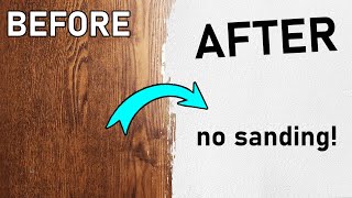 HOW TO PAINT IKEA LAMINATE FURNITURE 🤩 no sanding 🚫 [upl. by Helprin]