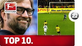 Top 10 Funny Moments in Bundesliga History  Advent Calendar 2015 Number 22 [upl. by Cattier]