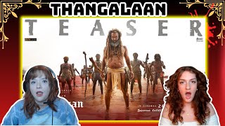 Thangalaan  Official Teaser  REACTION  Chiyaan Vikram  K E Gnanavelraja  Pa Ranjith [upl. by Haisoj]